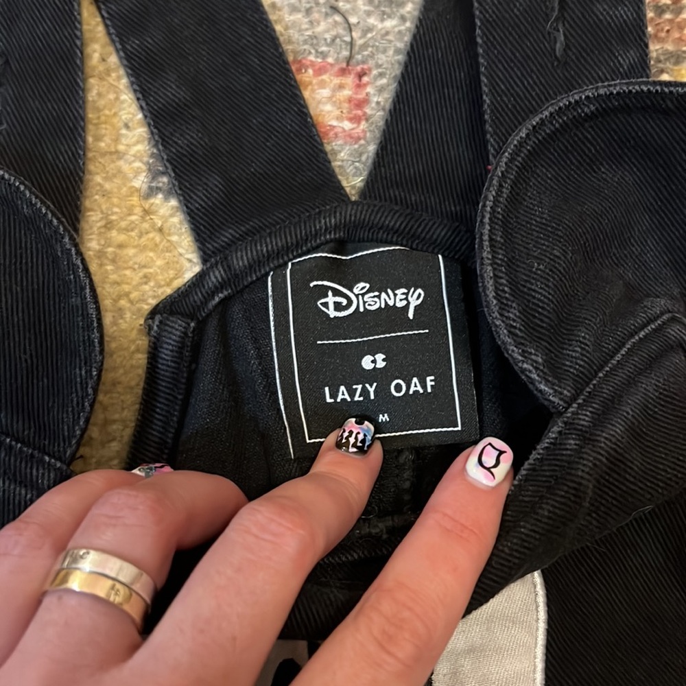 Disney x Lazy Oaf Mickey Mouse Pinafore Dress - Picture 2 of 3